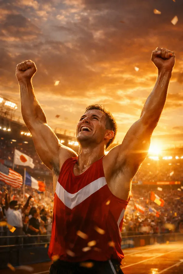 How Olympic Performance Captivates Us:  The Science of Inspiration in Material and Spiritual Life