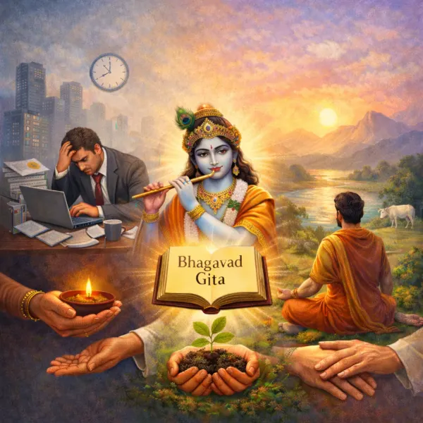 Turning Work into Worship: The Gita Way