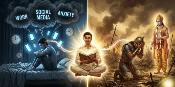 How to Control the Mind According to the Bhagavad Gita