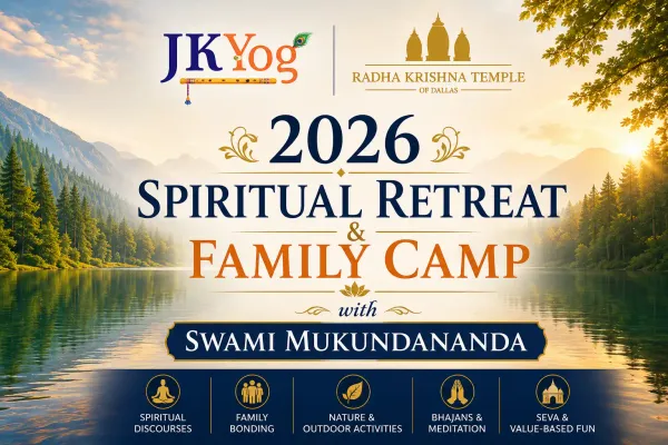 2026 Spiritual Retreat & Family Camp with Swami Mukundananda