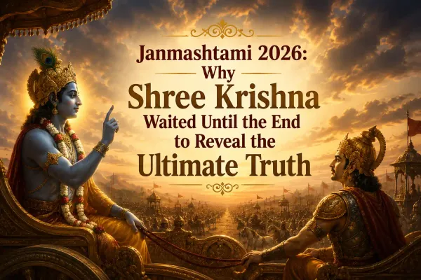 Janmashtami 2026: Why Shree Krishna Waited Until the End to Reveal the Ultimate Truth