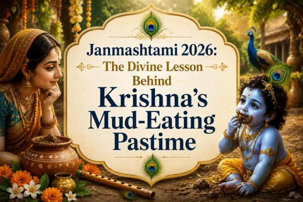 Janmashtami 2026: The Divine Lesson Behind Krishna's Mud-Eating Pastime