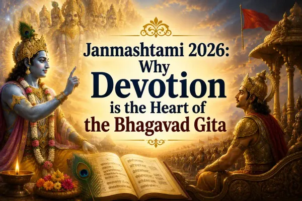 Janmashtami 2026: Why Devotion is the Heart of the Bhagavad Gita