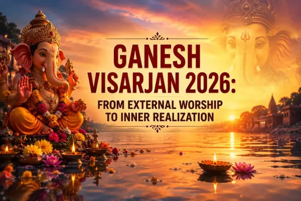 Ganesh Visarjan 2026: From External Worship to Inner Realization
