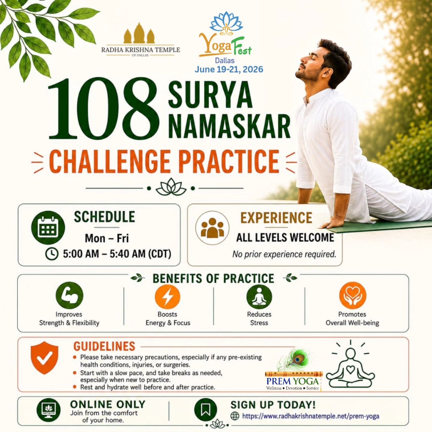 108 Surya Namaskar