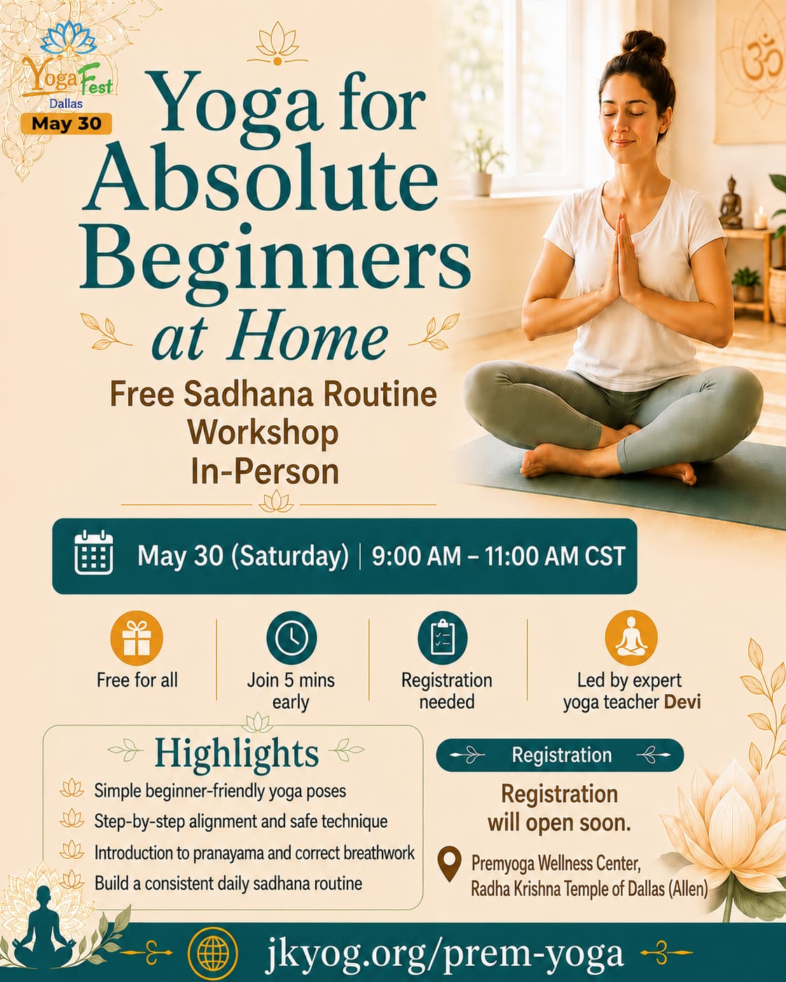 Yoga for Absolute Beginners
